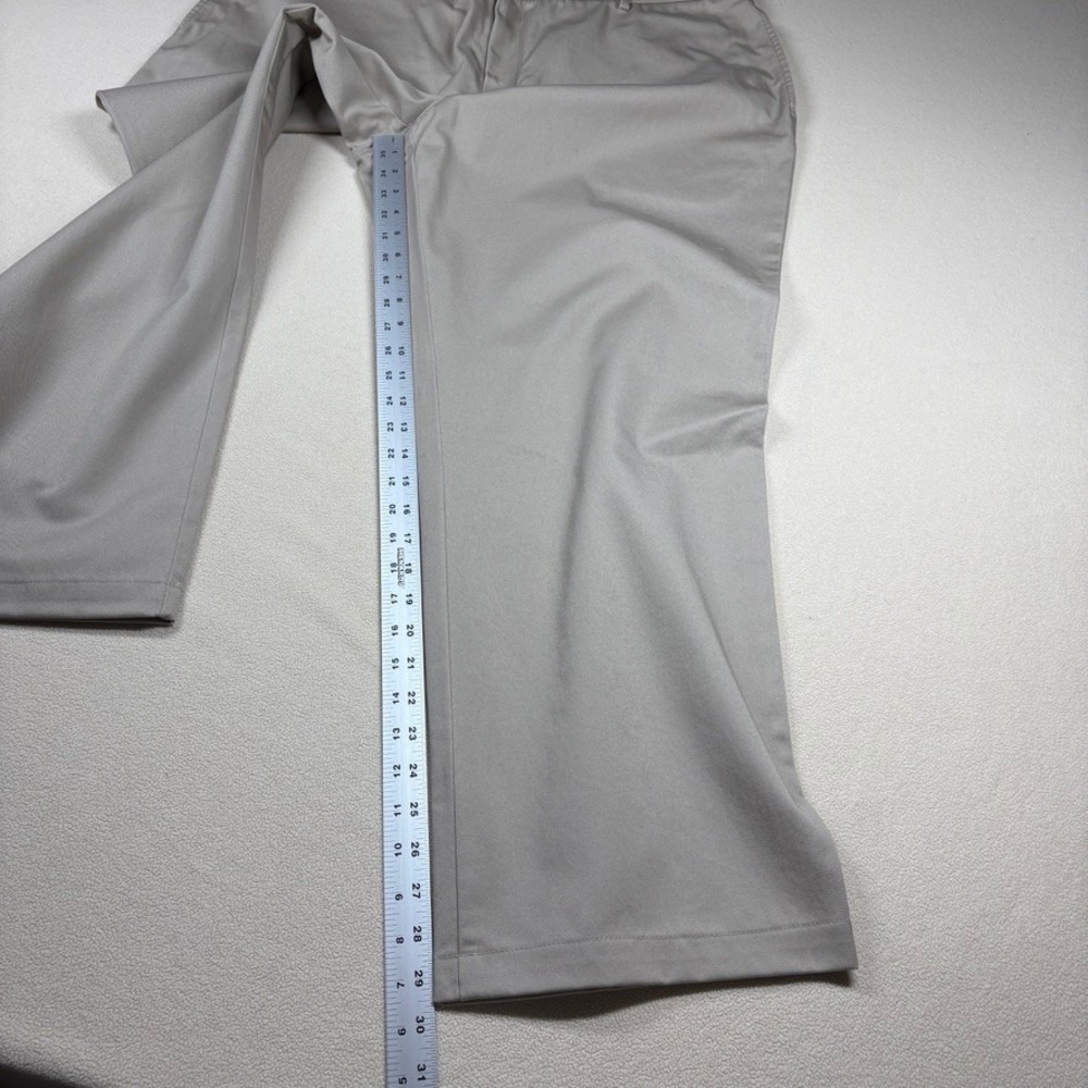 NOS Paul Fredrick Mens 42x30 Cotton Chinos Pants Lot of 2 Black‎ Khaki PMK210N - Picture 6 of 8